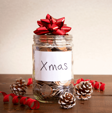 Christmas savings representation