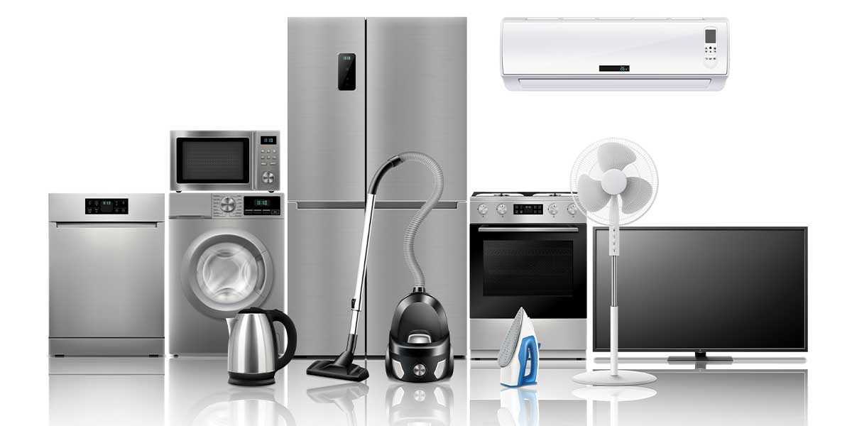 Home appliances savings representation